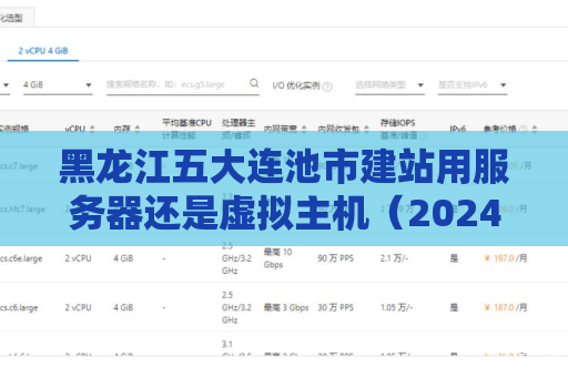 黑龙江五大连池市建站用服务器还是虚拟主机（20240228更新）