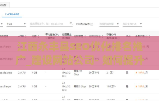 江西永丰县SEO优化排名推广_建设网站公司- 如何提升您的网站排名